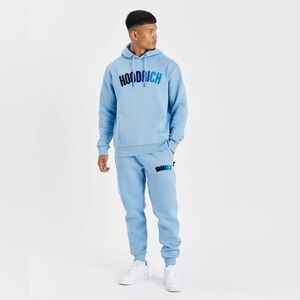 Light Blue Mens Hoodrich Tracksuit